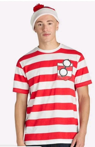 Wheres waldo costume - costume, mens